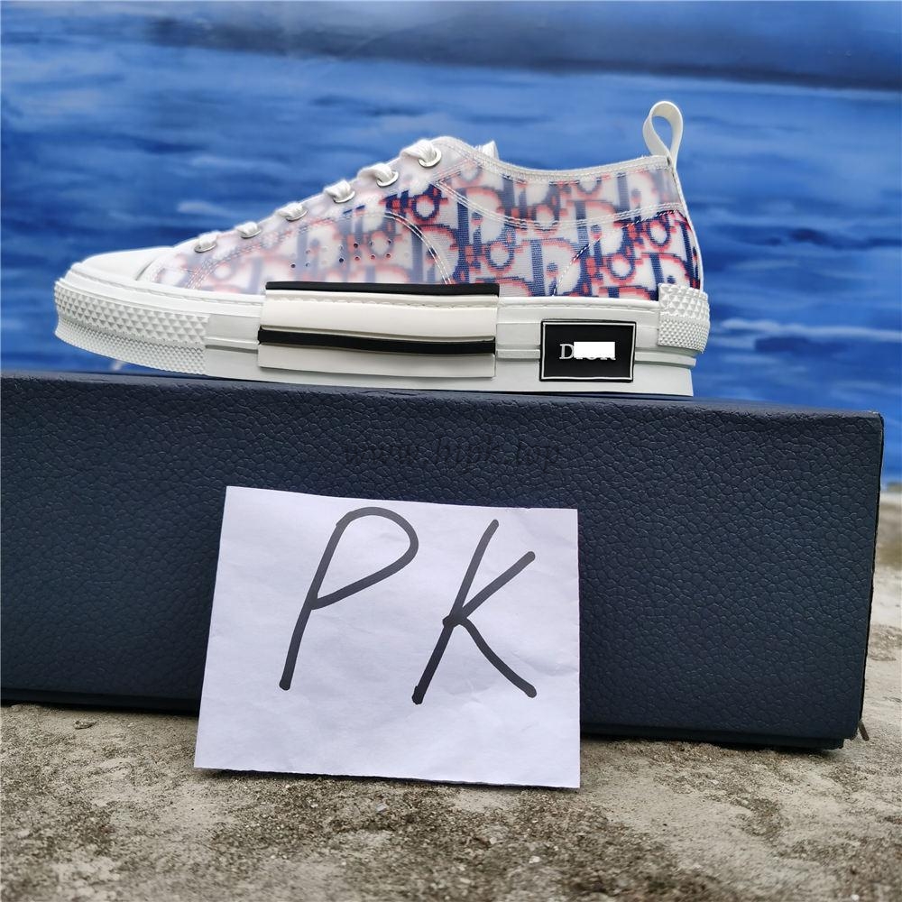 PK God Di*R retail version b23 lowtop red and blue come with retail materials total ready to ship