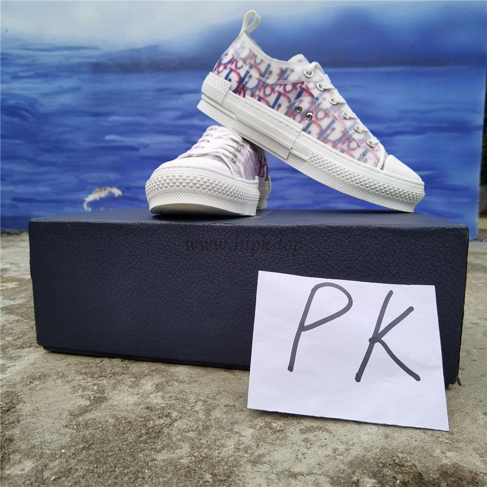 PK God Di*R retail version b23 lowtop red and blue come with retail materials total ready to ship