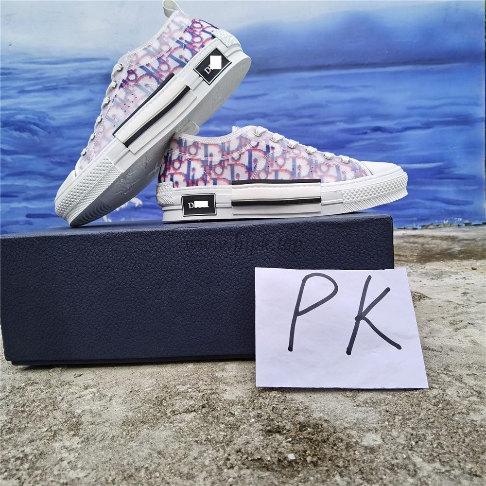 PK God Di*R retail version b23 lowtop red and blue come with retail materials total ready to ship