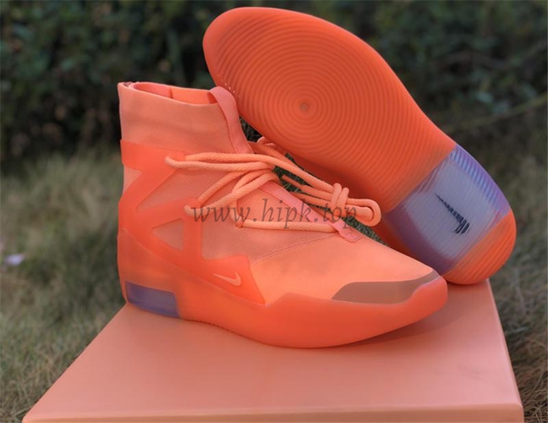 PK God Nike Air Fear of God 1 Orangeretail materials ready to ship