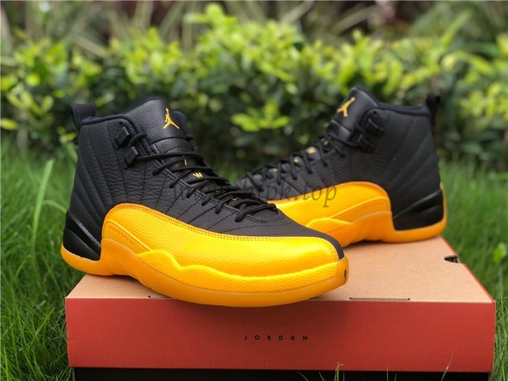 Pk God Air Jordan XII 12 university Gold retail materials ready to ship