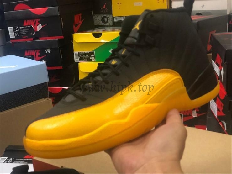 Pk God Air Jordan XII 12 university Gold retail materials ready to ship