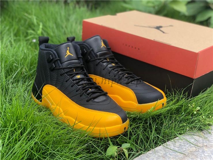 Pk God Air Jordan XII 12 university Gold retail materials ready to ship