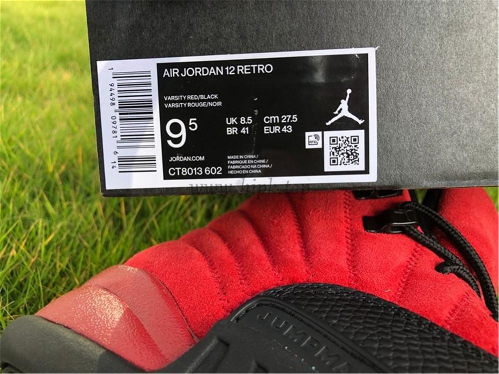 PK GOD Air Jordan 12 “Reverse Flu Game”retail materials ready to ship