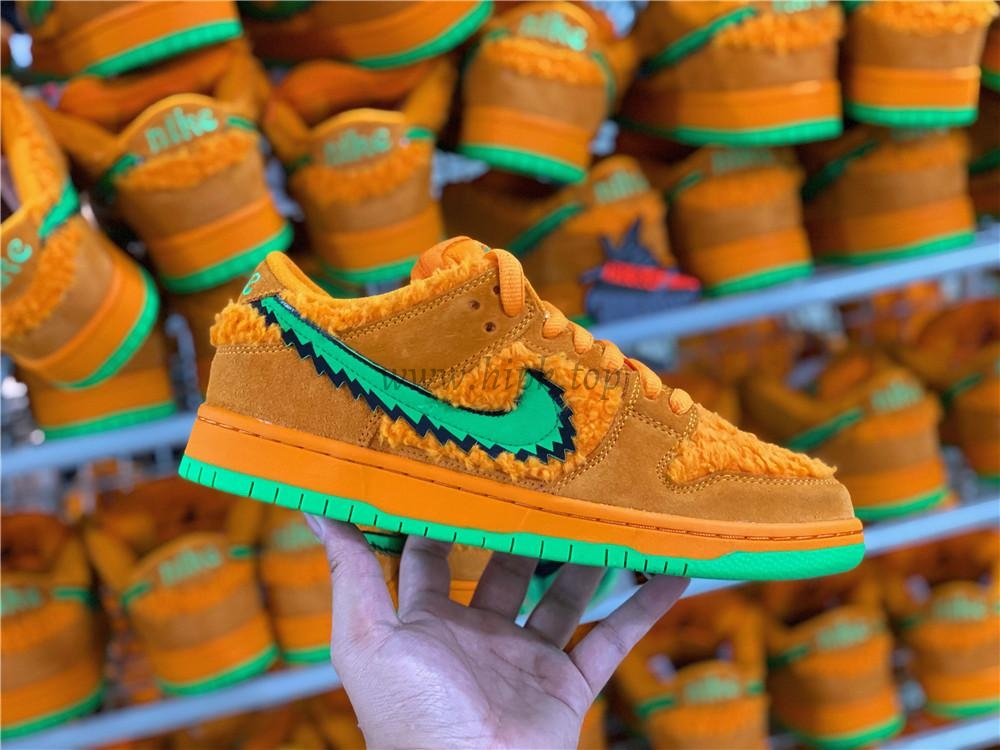 PKGOD exclusive Grateful Dead X SB dunk low pro Orange bear ready to ship