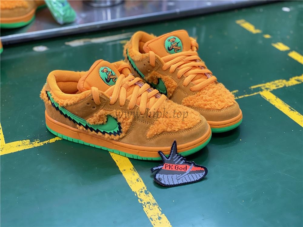 PKGOD exclusive Grateful Dead X SB dunk low pro Orange bear ready to ship