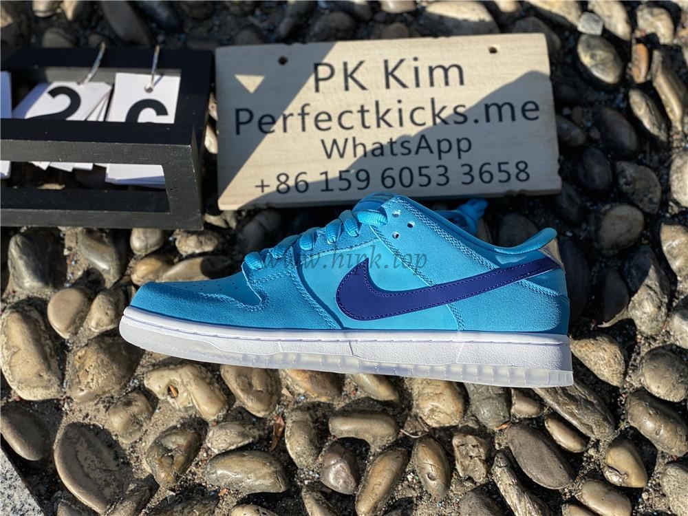 Pk God Nike dunk Sb low blue Furyretail materials ready to ship