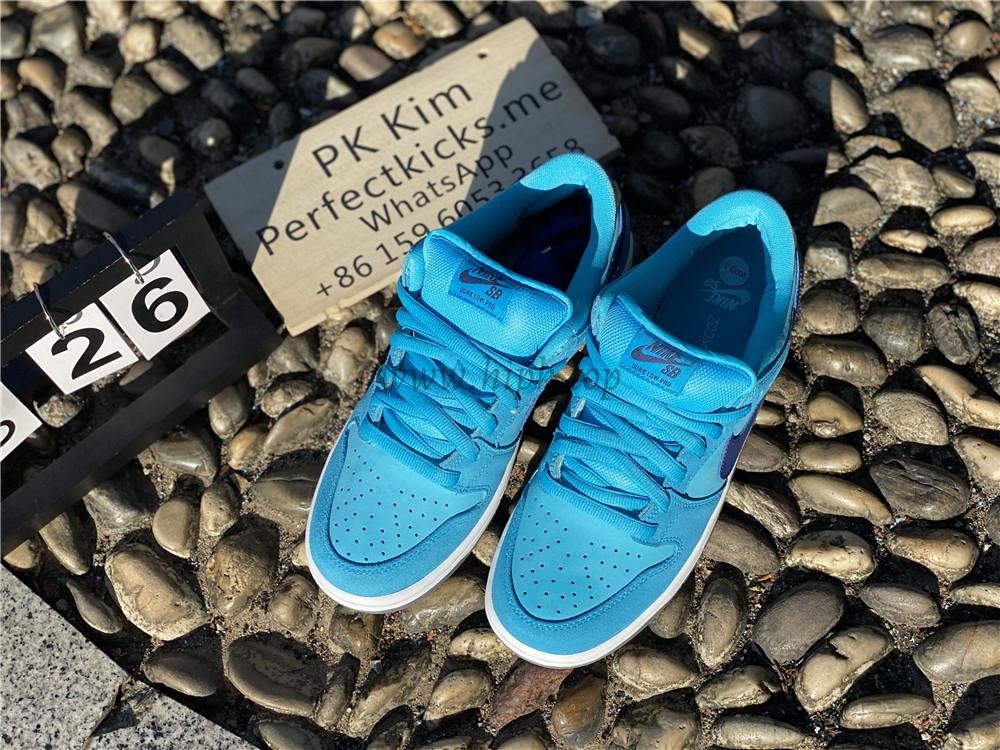 Pk God Nike dunk Sb low blue Furyretail materials ready to ship