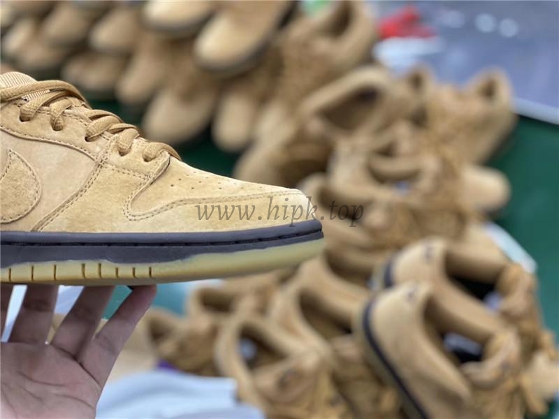 Pk God Sb dunk low wheat mocha retail materials ready to ship