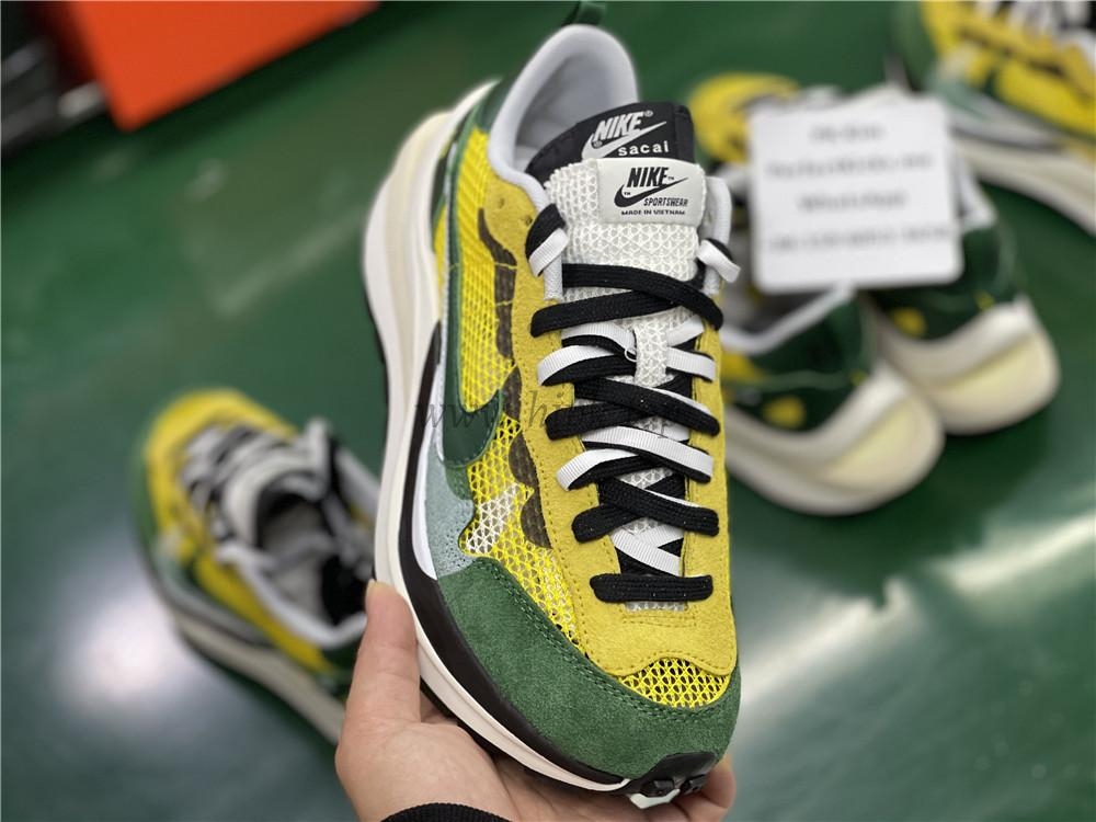 PK God sacai X Nike vaporwaffle tour yellowretail materials ready to ship