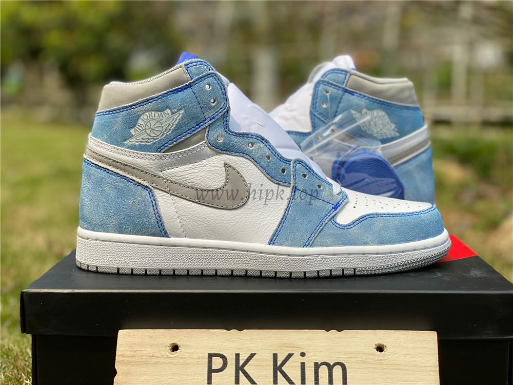 Pk god air Jordan 1 OG retro hyper royalretail materials ready on March 4th