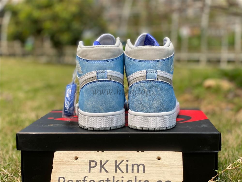 Pk god air Jordan 1 OG retro hyper royalretail materials ready on March 4th