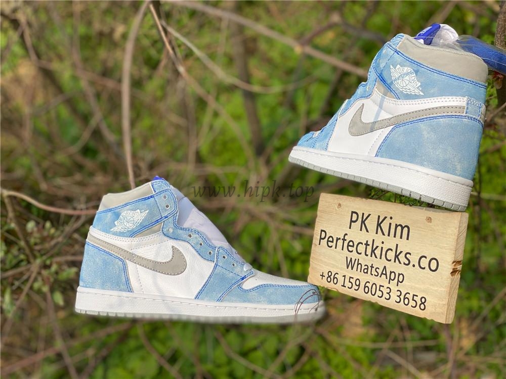 Pk god air Jordan 1 OG retro hyper royalretail materials ready on March 4th