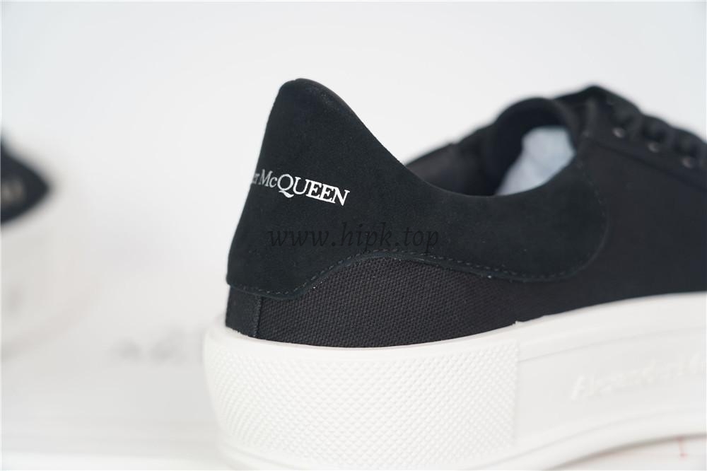 PK GOD ALXNDER MC MCQUEEN PARIS lowBlackSUEDE HEEL BEST VERSION READY TO SHIP