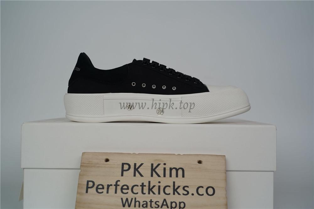 PK GOD ALXNDER MC MCQUEEN PARIS lowBlackSUEDE HEEL BEST VERSION READY TO SHIP