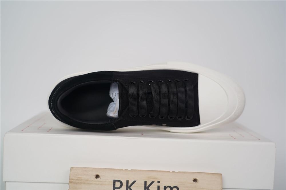 PK GOD ALXNDER MC MCQUEEN PARIS lowBlackSUEDE HEEL BEST VERSION READY TO SHIP