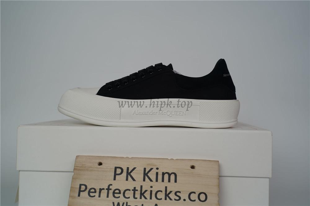 PK GOD ALXNDER MC MCQUEEN PARIS lowBlackSUEDE HEEL BEST VERSION READY TO SHIP