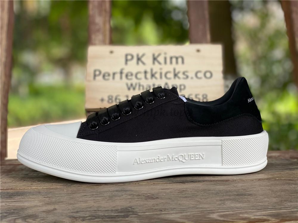 PK GOD ALXNDER MC MCQUEEN PARIS lowBlackSUEDE HEEL BEST VERSION READY TO SHIP