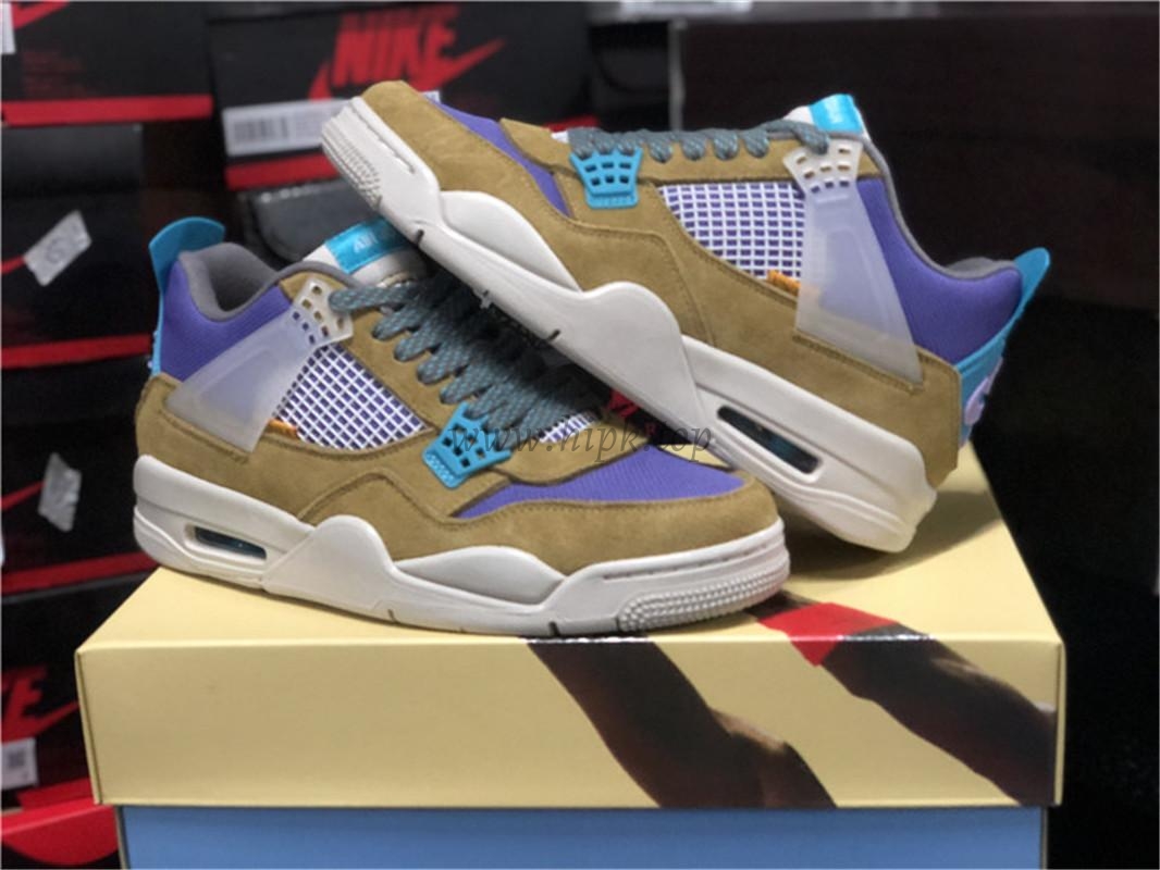 PK God The Union x Air Jordan 4 SP “Desert Moss”retail materials ready to ship