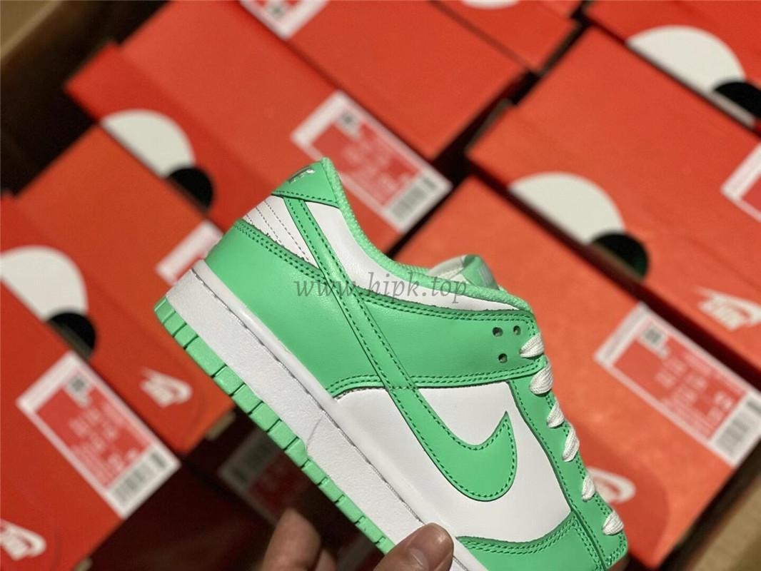 PK GOD nike dunk low Green Glow retail materials ready to ship