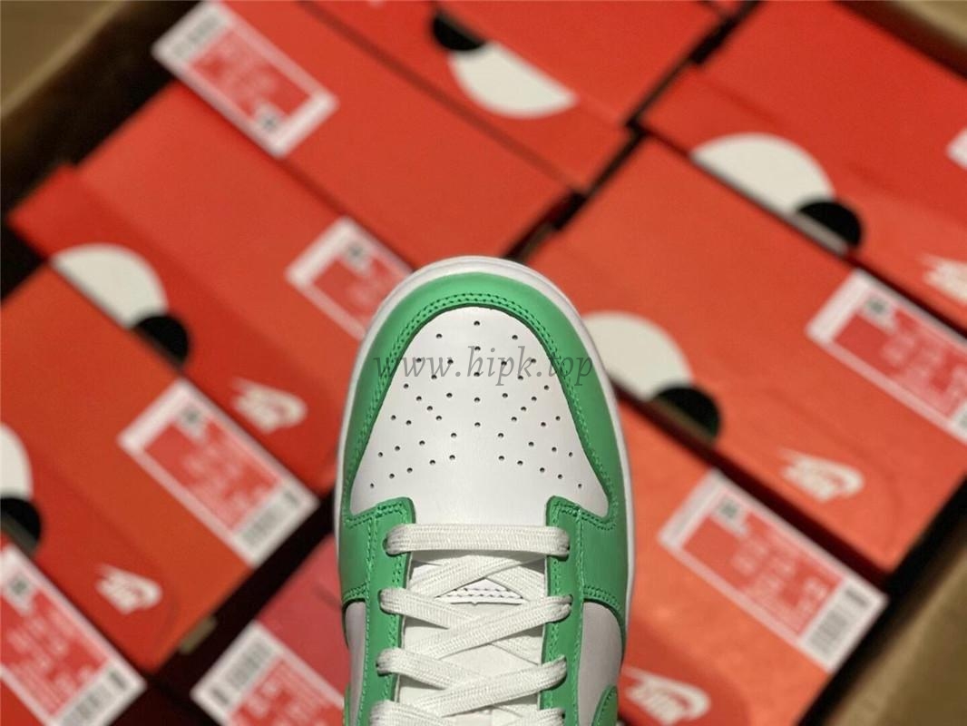 PK GOD nike dunk low Green Glow retail materials ready to ship