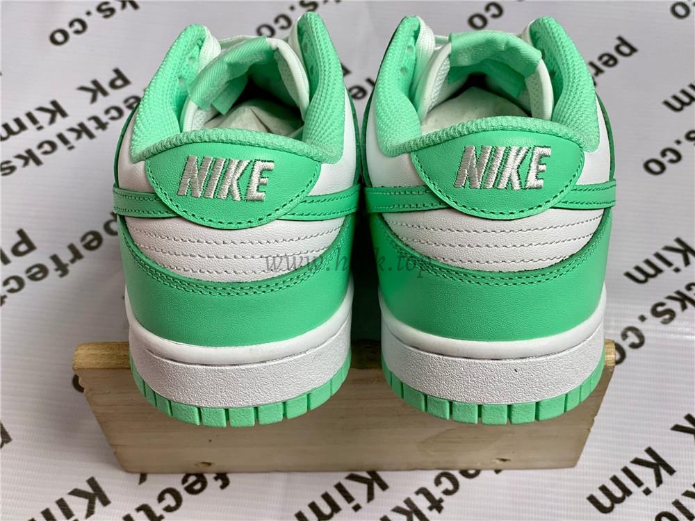 PK GOD nike dunk low Green Glow retail materials ready to ship