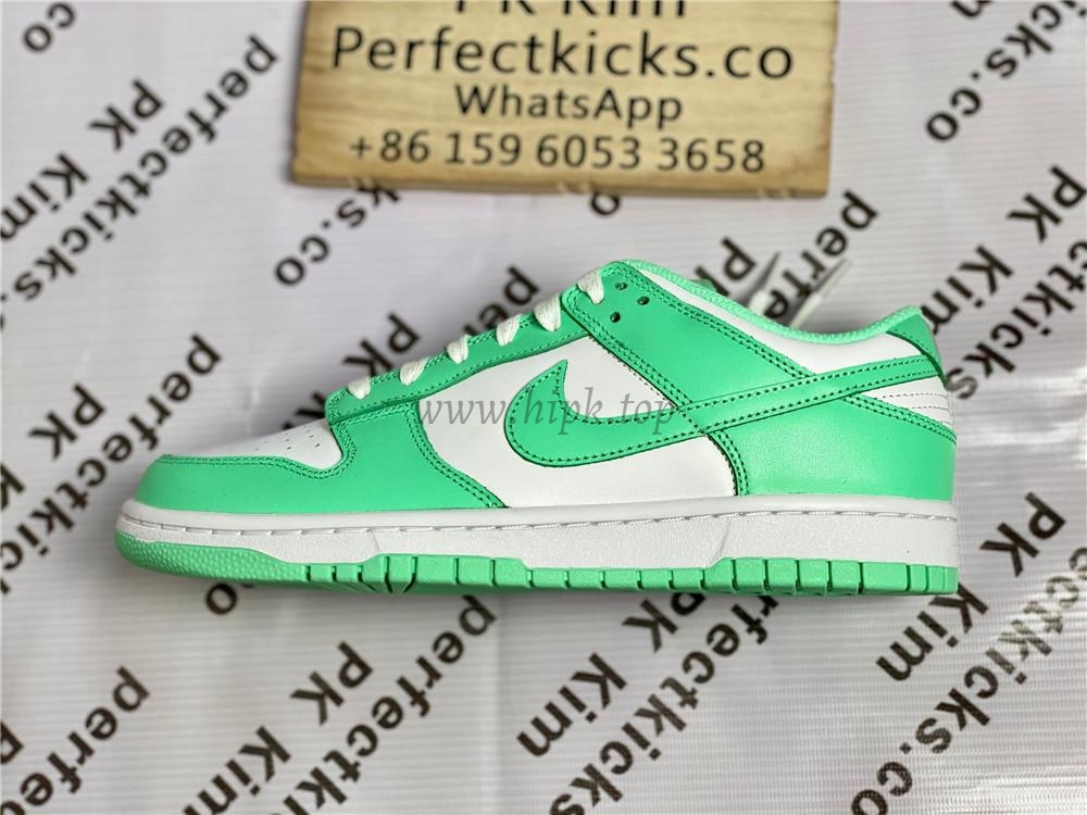 PK GOD nike dunk low Green Glow retail materials ready to ship