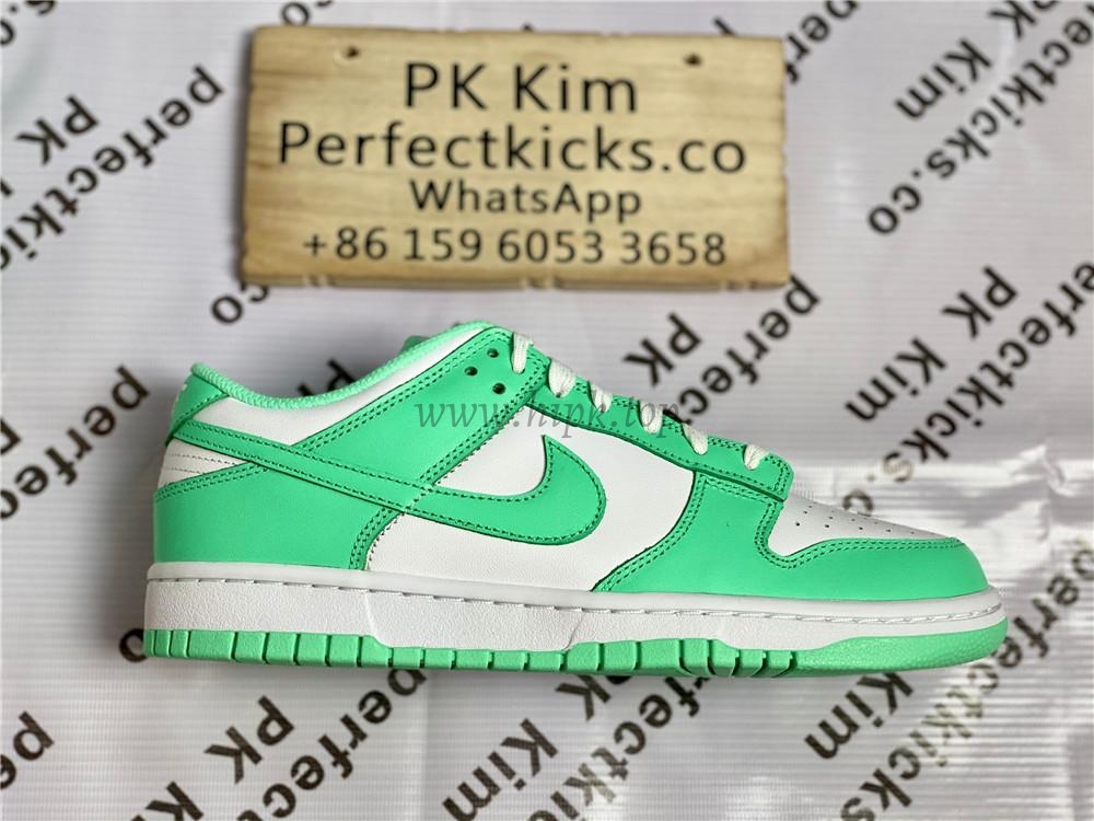 PK GOD nike dunk low Green Glow retail materials ready to ship