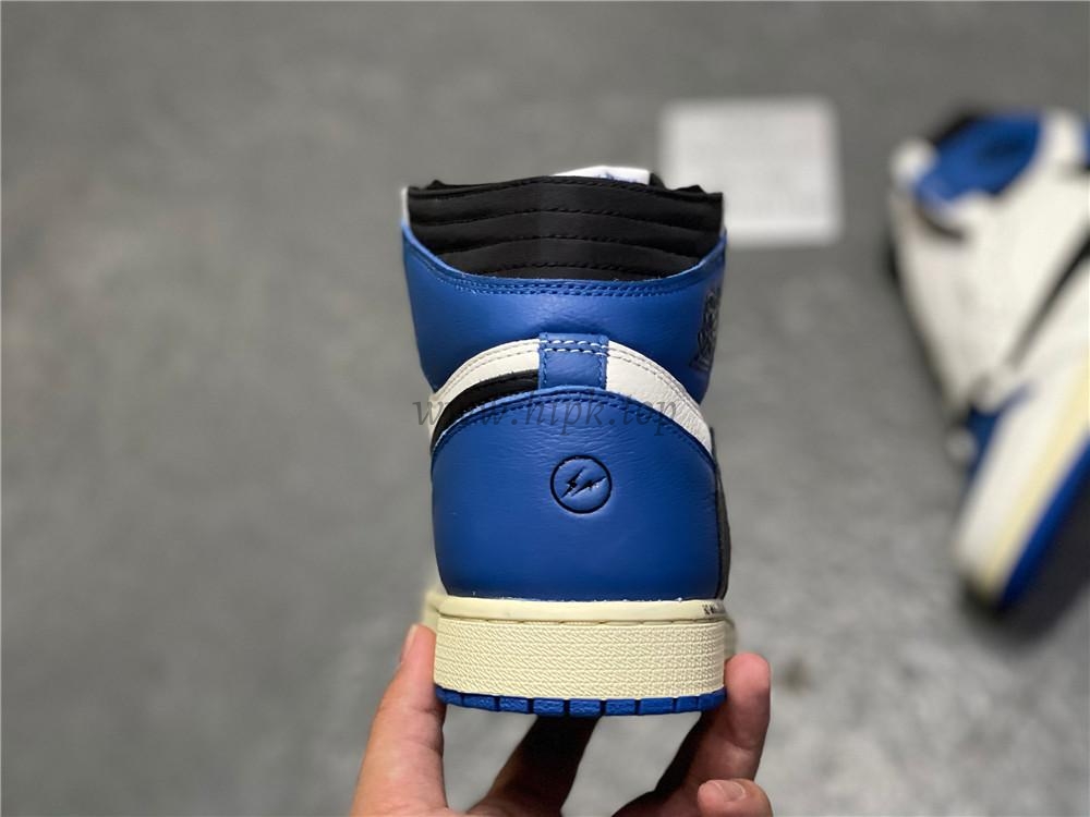 PK 4.0 Travis Scott X Fragment X Air Jordan 1 High OG retail materials ready to ship