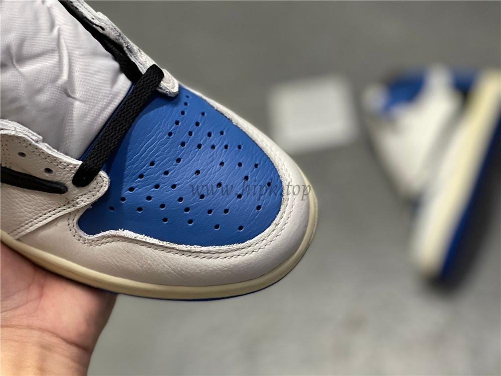 PK 4.0 Travis Scott X Fragment X Air Jordan 1 High OG retail materials ready to ship