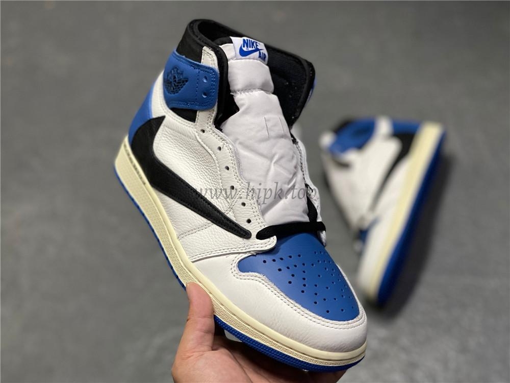 PK 4.0 Travis Scott X Fragment X Air Jordan 1 High OG retail materials ready to ship