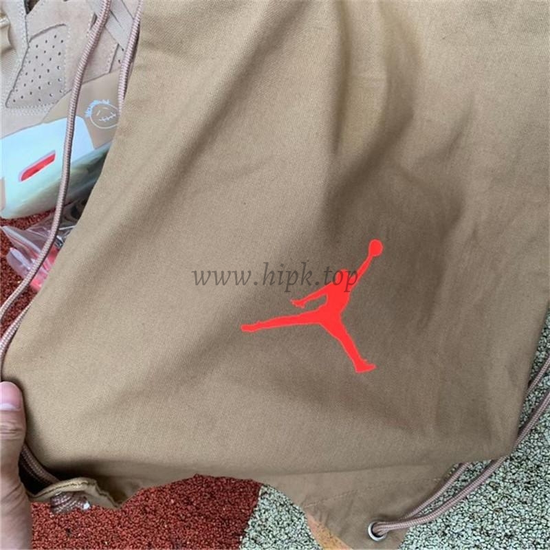 PK GOD Travis Scott x Air Jordan 6 Retro ‘British Khaki’ retail materials ready to ship