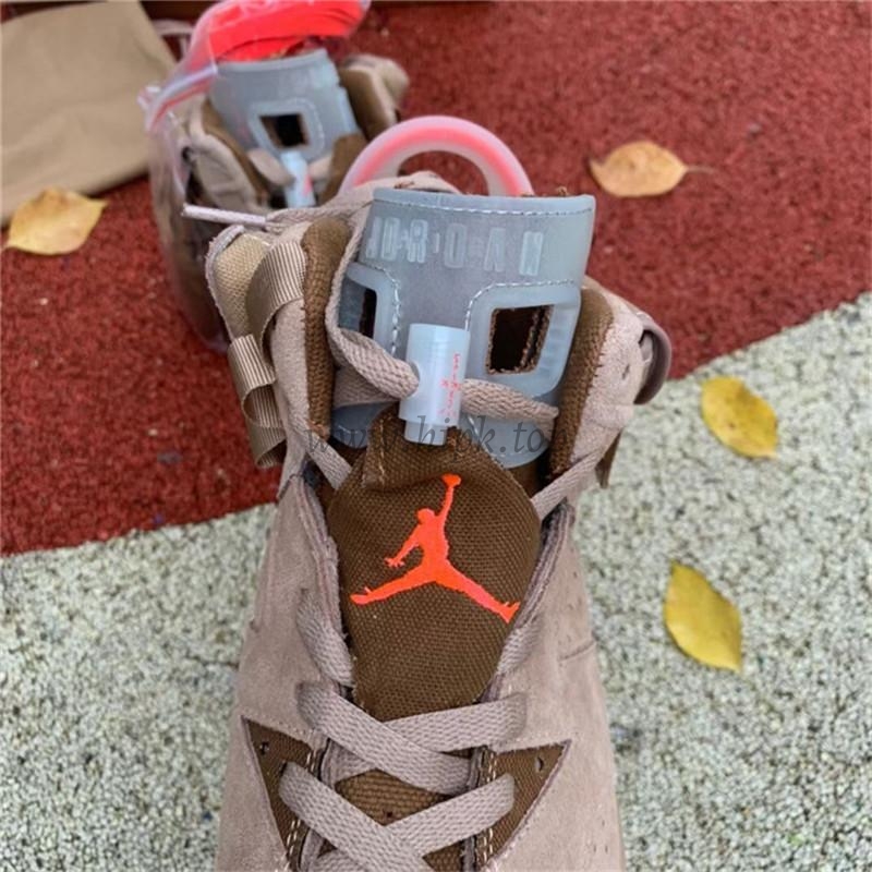 PK GOD Travis Scott x Air Jordan 6 Retro ‘British Khaki’ retail materials ready to ship