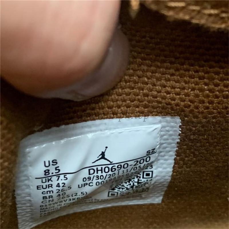 PK GOD Travis Scott x Air Jordan 6 Retro ‘British Khaki’ retail materials ready to ship