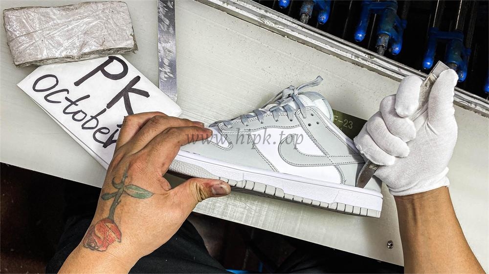 PK GOD nike dunk low photon dust retail materials ready to ship