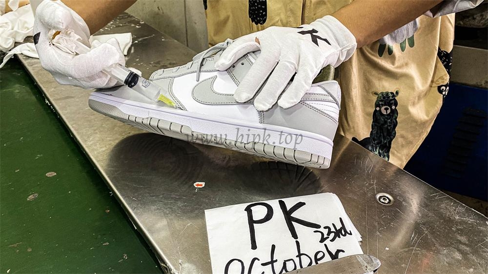 PK GOD nike dunk low photon dust retail materials ready to ship