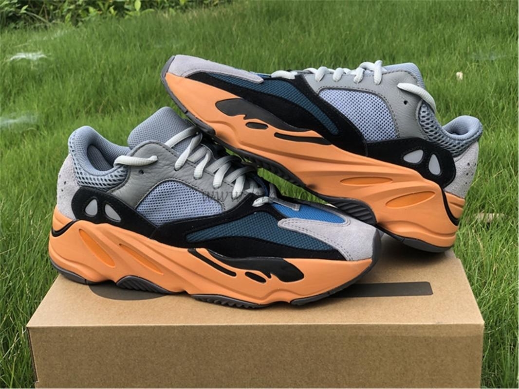 PK God Yeezy Boost 700 V2 Sun Wash Orange Black GW0296