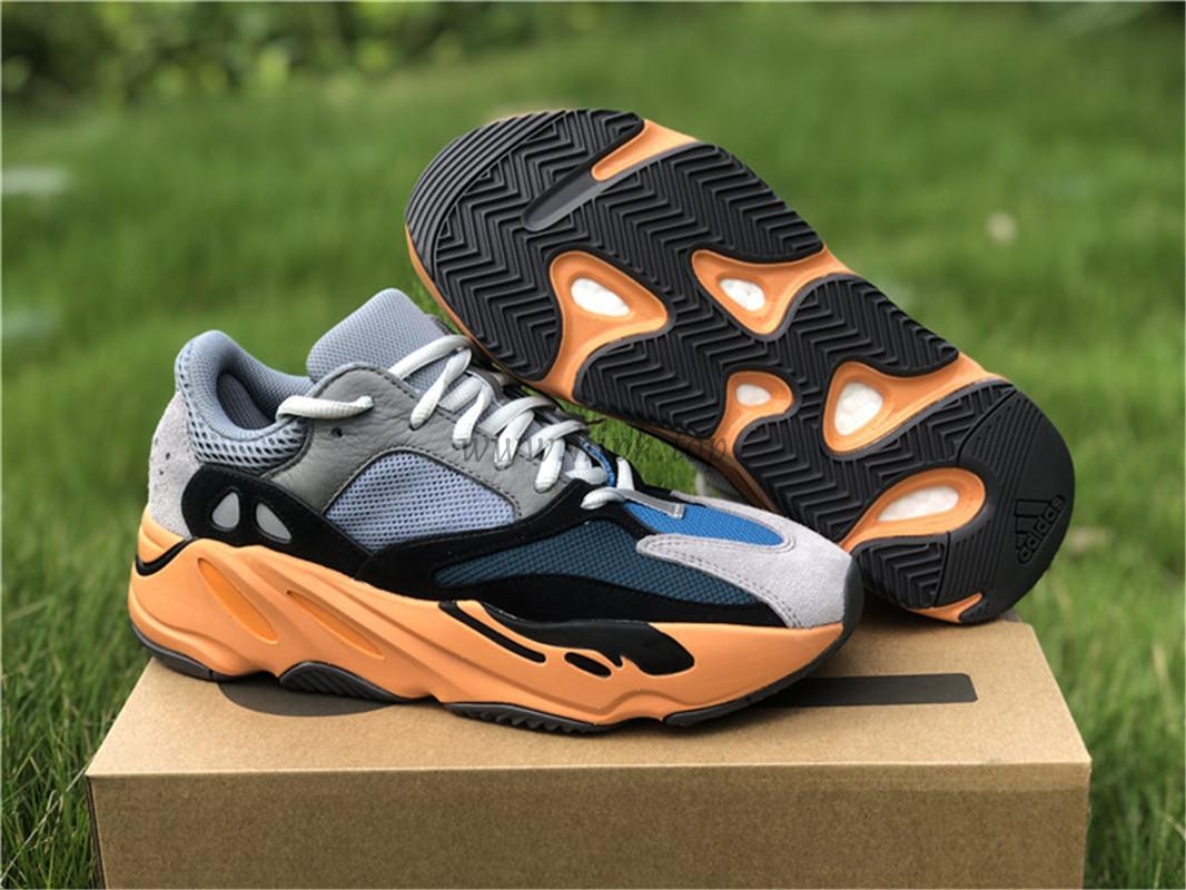 PK God Yeezy Boost 700 V2 Sun Wash Orange Black GW0296