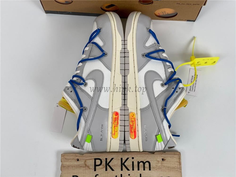 Pk God off white X dunk low the 50 NO.10 retail materials ready to ship