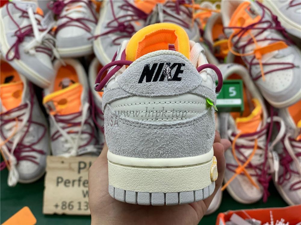 Pk God off white X dunk low the 50 NO.35 retail materials ready to ship