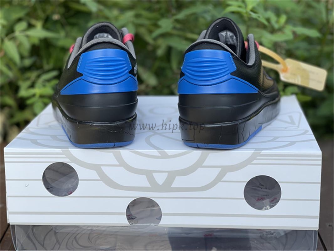 PK God OFF-WHITE x Air Jordan 2 blue Low retail materials ready to ship