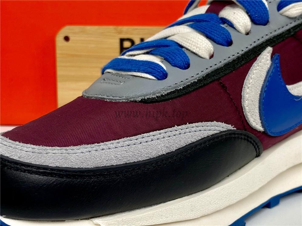 PK God LDWaffle x sacai x UNDERCOVER Night Maroon and Team Royal retail materials ready to ship