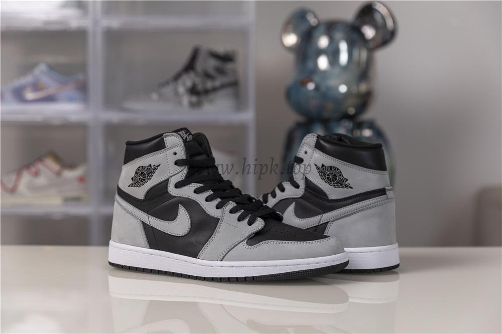 God Air Jordan I Retro High OG Shadow real leather