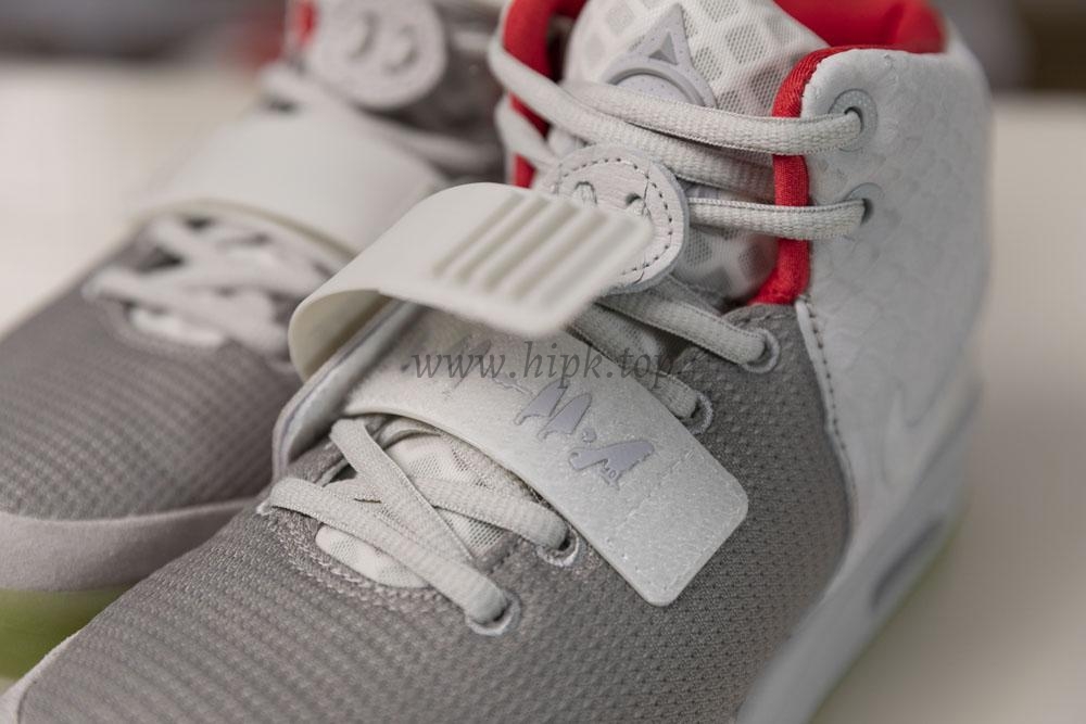 God Air Yeezy 2 Wolf Grey/ Pure Platinum Real materials Limited pairs