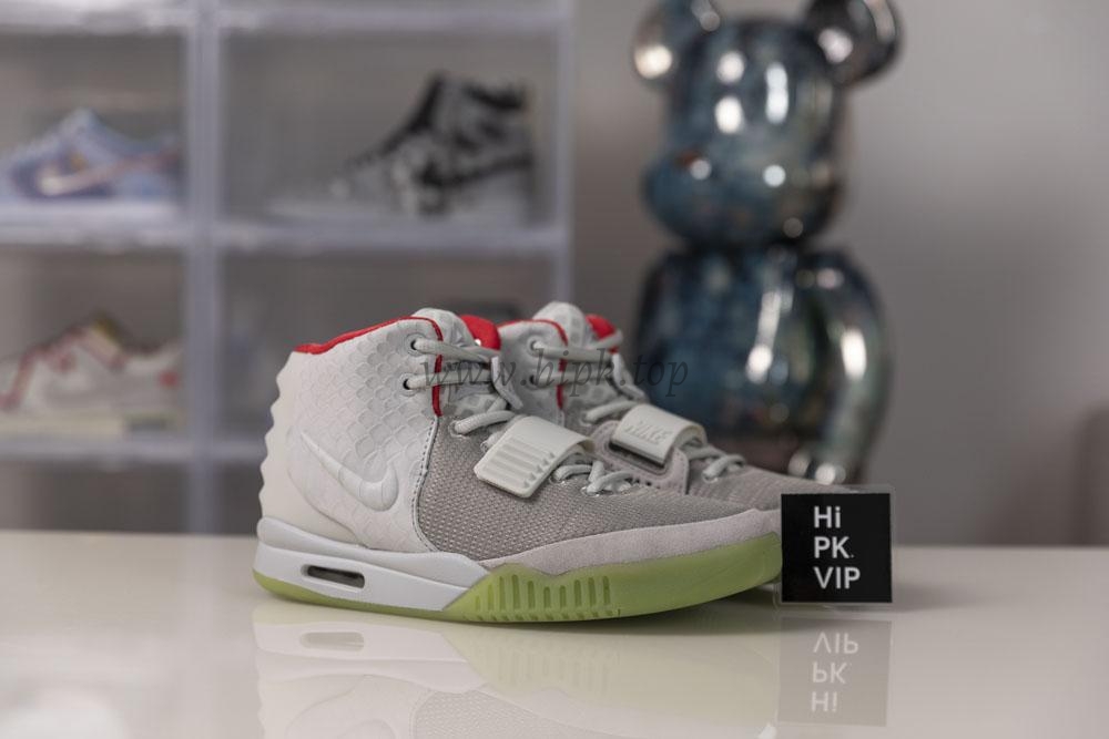 God Air Yeezy 2 Wolf Grey/ Pure Platinum Real materials Limited pairs