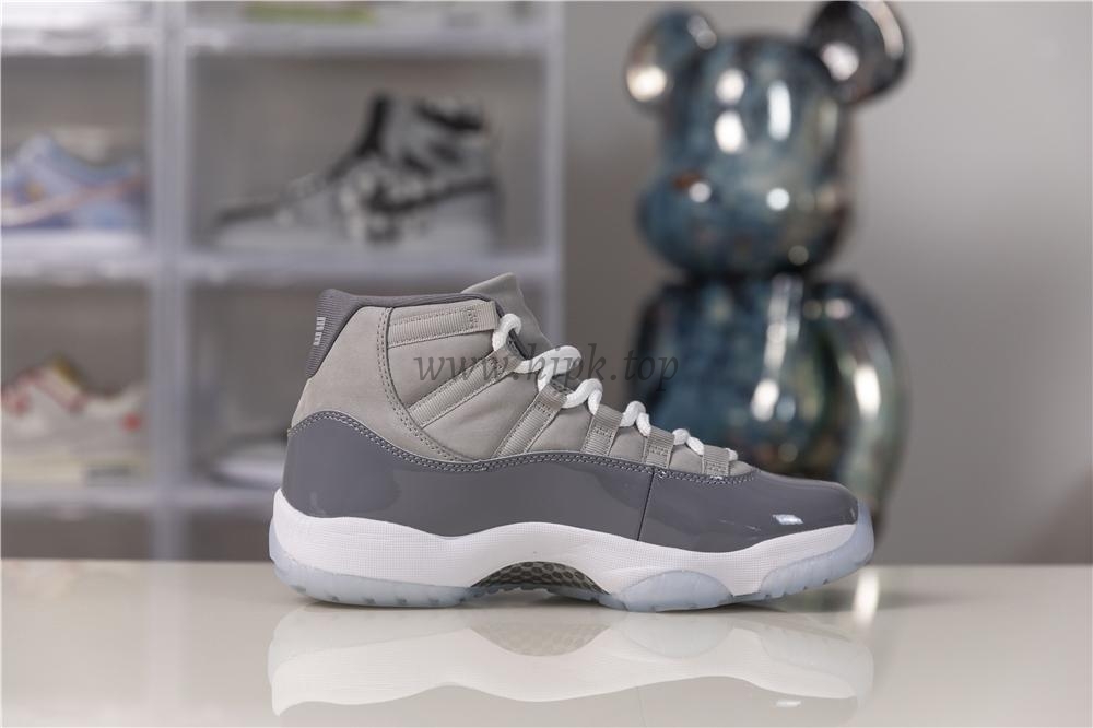 PK GOD Air Jordan 11 cool grey retail materials ready to ship