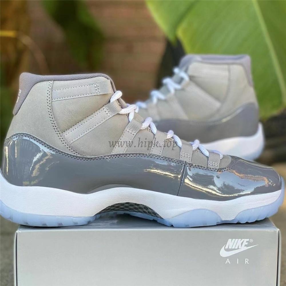 PK GOD Air Jordan 11 cool grey retail materials ready to ship