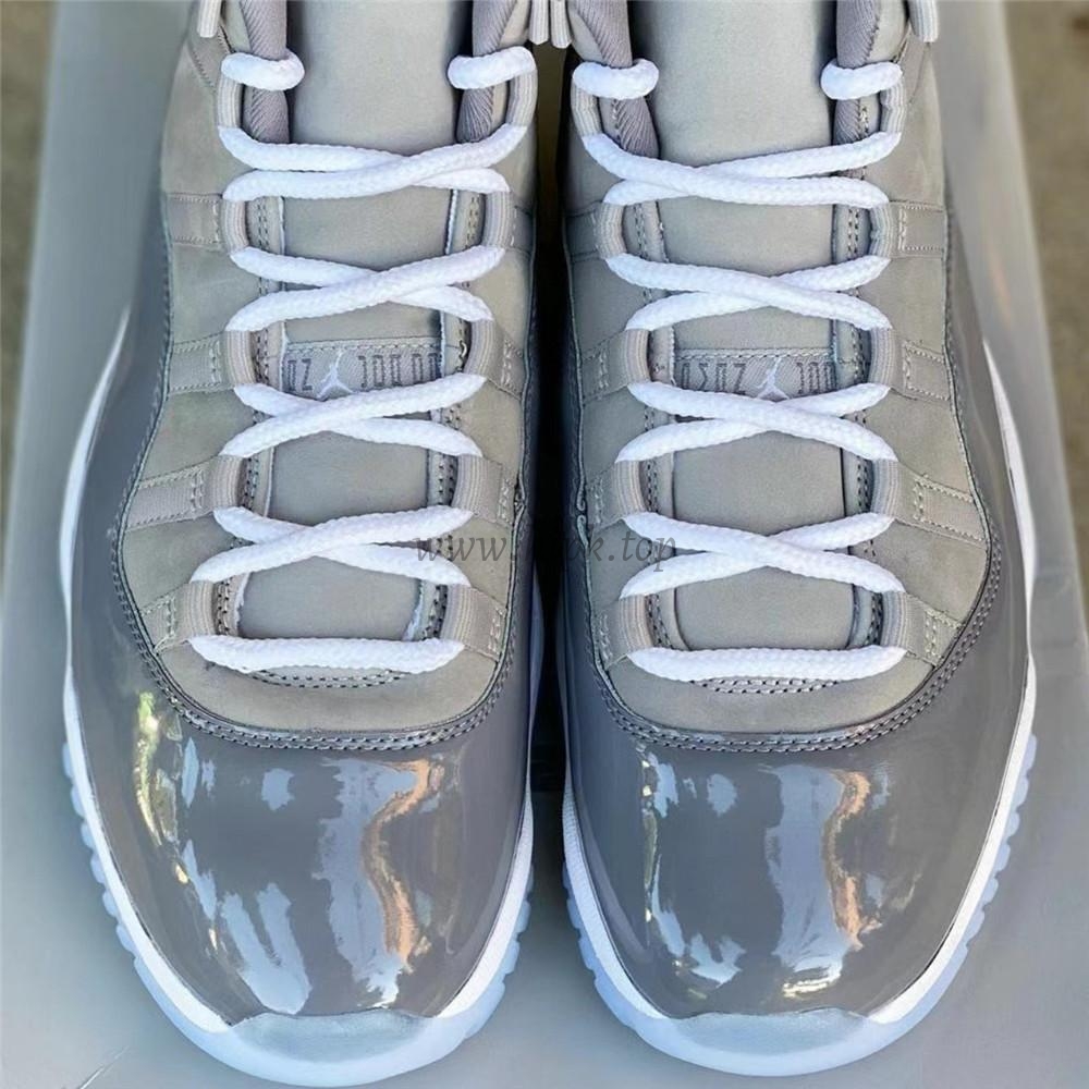 PK GOD Air Jordan 11 cool grey retail materials ready to ship