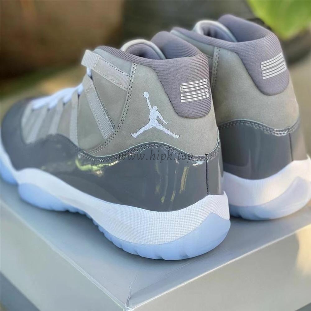 PK GOD Air Jordan 11 cool grey retail materials ready to ship