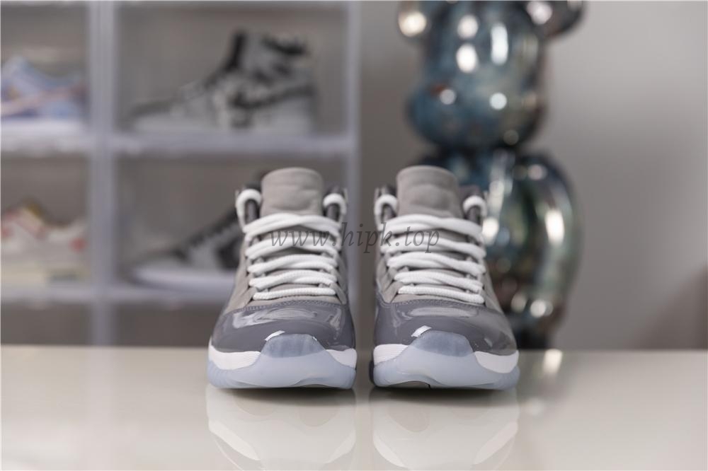 PK GOD Air Jordan 11 cool grey retail materials ready to ship